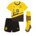 Borussia Dortmund Julian Brandt #19 Primera Equipación Niños 2023-24 Manga Corta (+ Pantalones cortos)